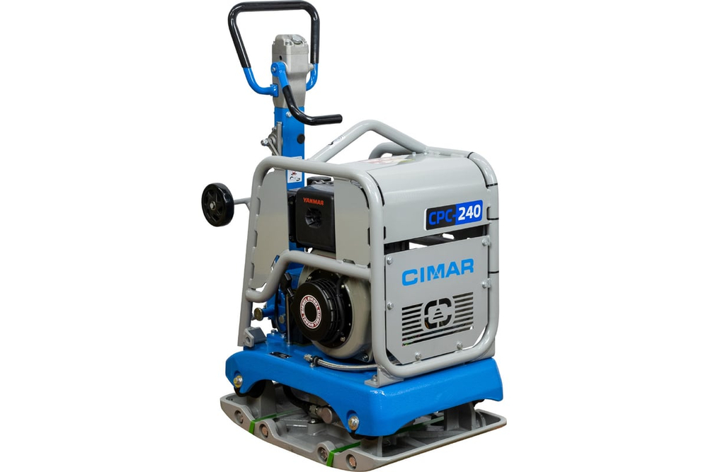 Виброплита реверсивная гидравлическая CIMAR CPC-240 (YANMAR L70) ВИБ212