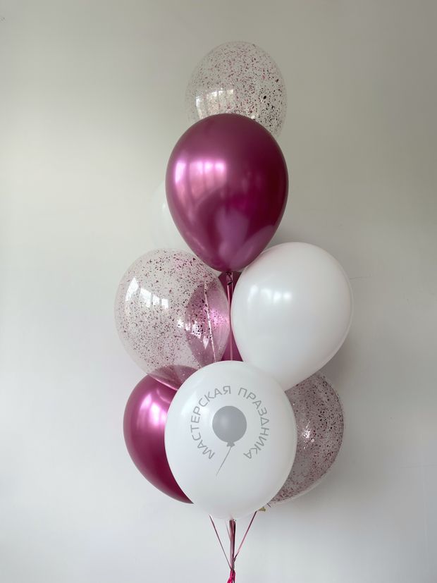 "Вишнёвый конфитюр" (набор из 9 шаров) №2128