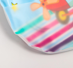 5133363 Нагрудник непромокаемый, мягкий на пороллоне "Самолетик"