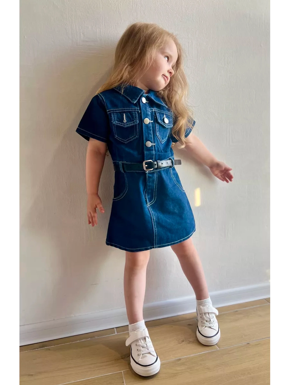 Платье джинсовое