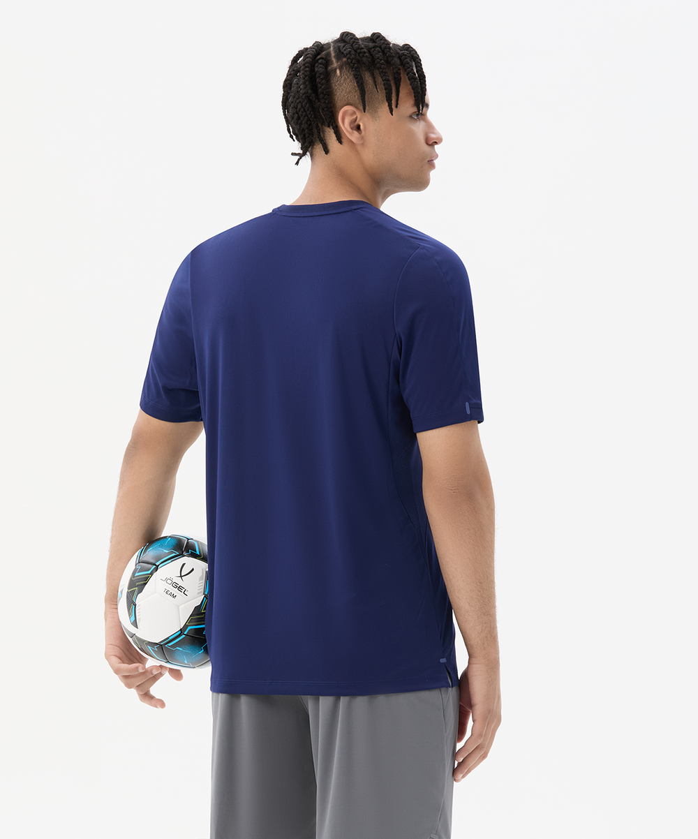 Футболка тренировочная JÖGEL PREMIER PerFormDRY Training Poly Tee, темно-синий