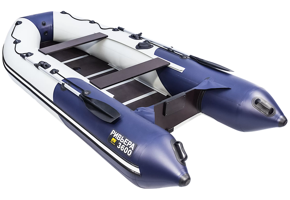 Лодка ПВХ Мастер Лодок Ривьера Компакт 3600СК "Комби" -