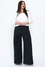Брюки палаццо Креатив (черные) Б14636-24М LT Collection