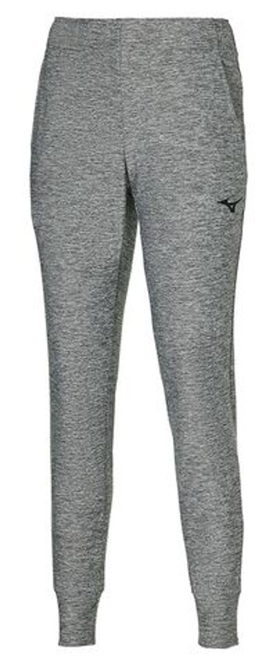 Женские теннисные брюки Mizuno Training Pant - grey melange