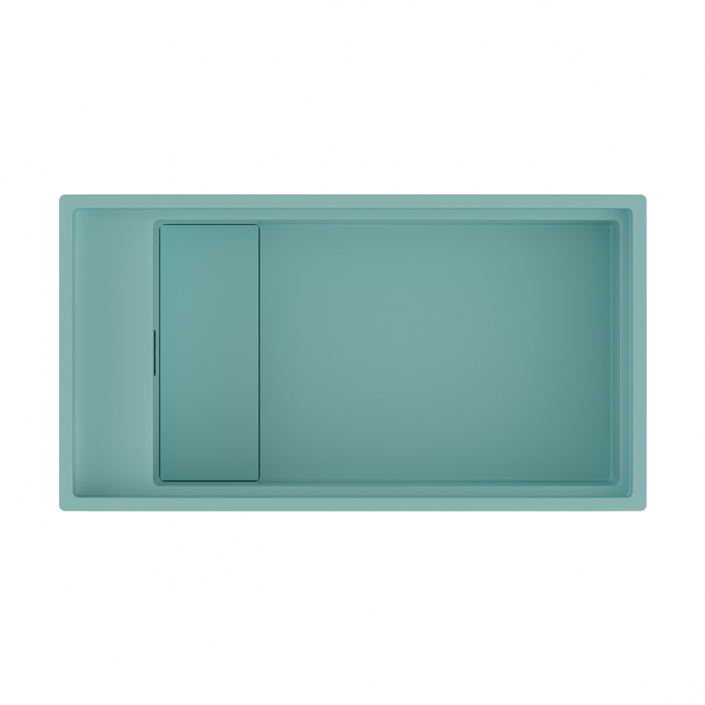 кухонная мойка Omoikiri Kinaru Pro 86-U/I-AZ Artceramic/azur blue