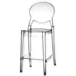 Полубарный стул Igloo прозрачный
