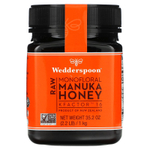 Wedderspoon, необработанный монофлорный мед манука, KFactor 16, 1 кг (2,2 фунта)