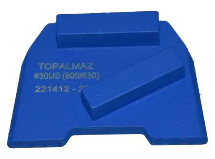 Пад алмазный шлифовальный (EURO) ULTRASOFT TOPALMAZ, #30, 50, 100 грит. Шлифовка топпинга