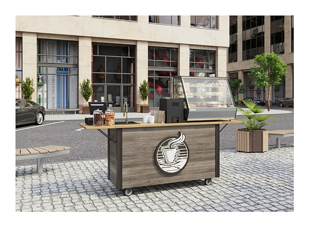 Витрина кондитерская Carboma A59 VV 0,9-1