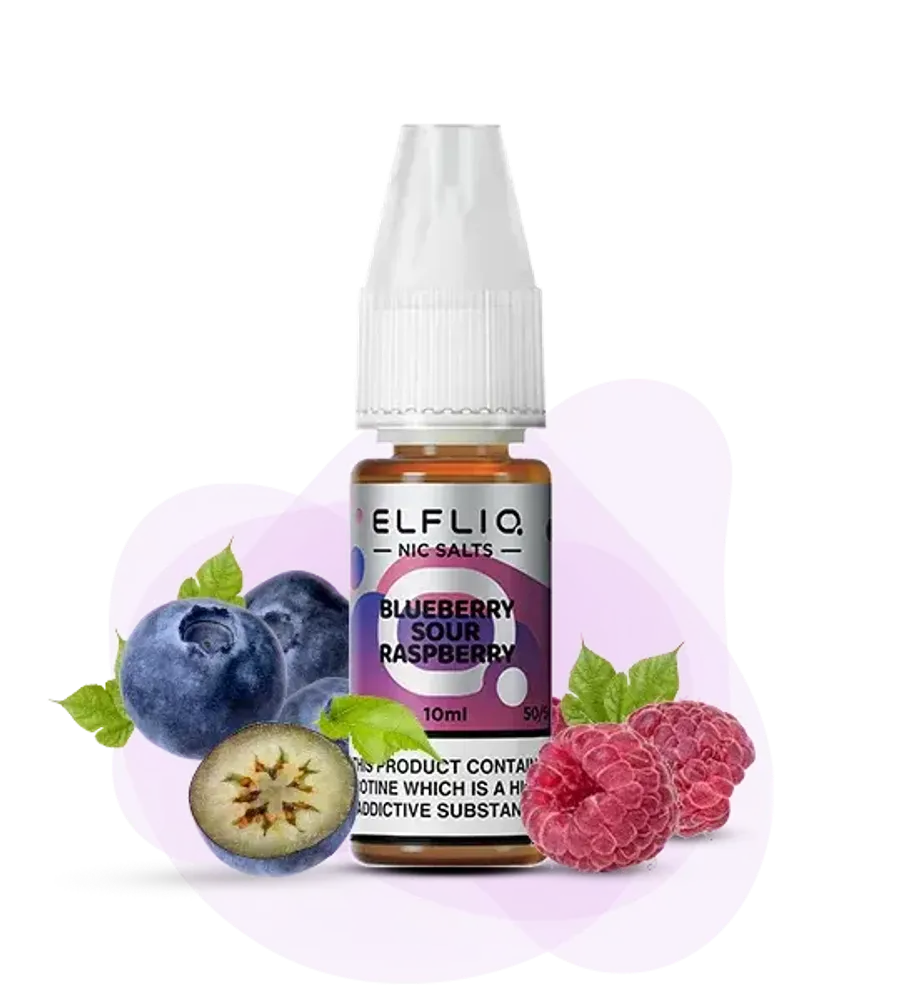 ELFLIQ - Blueberry Sour Raspberry (5% nic, 10ml)