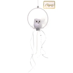 Украшение подвесное «Птица желаний» 32 см (микс), Белый