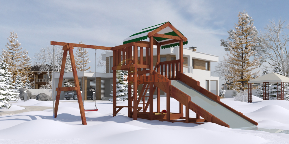 детский игровой комплекс на дачу