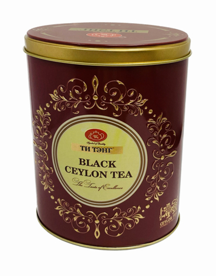 Чай черный "Black Ceylon Tea Золотой" круп.лист.200 гр. ж/б