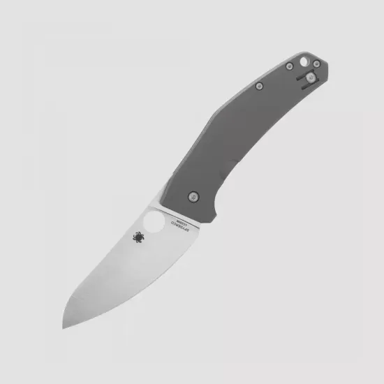 Складной нож Spyderco Spydiechef 211TIP c клинком из стали LC200N Rustproof Steel, рукоять титан