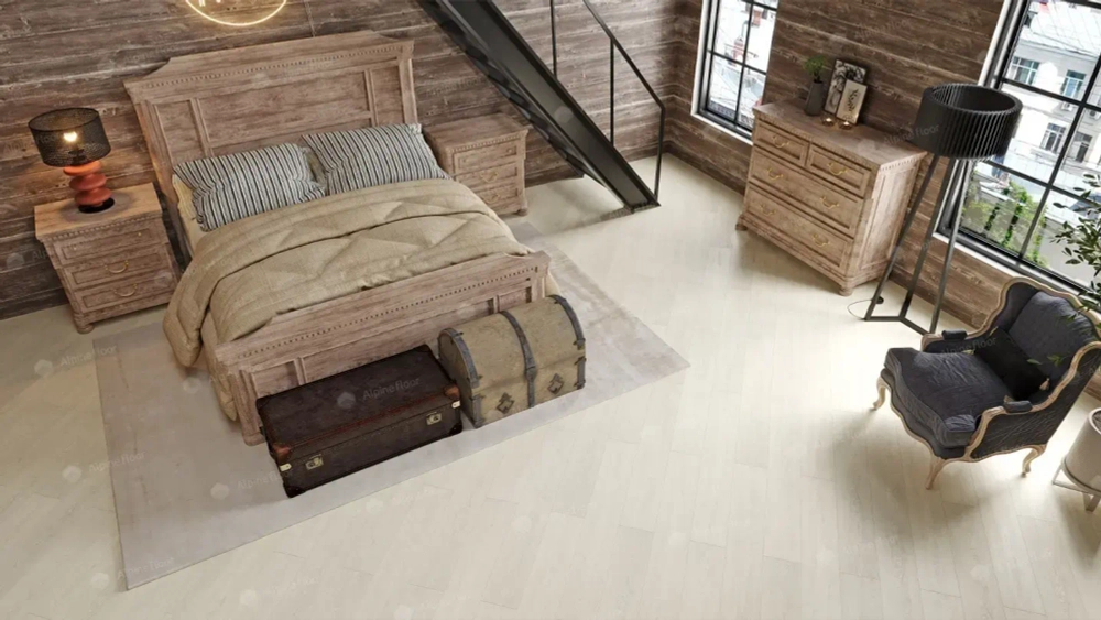 SPC ламинат Alpine Floor Дуб Арктик