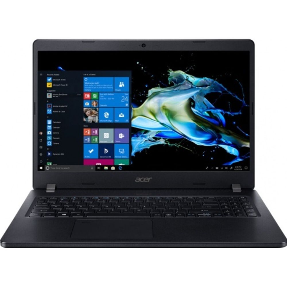 Ноутбук ACER TMP215-52 CI3-10110U 15.6 &amp;quot;, 1920x1080, Intel Core i3, 10110U, 2 ядра, 2100 МГц, 8 Гб, SSD, 256 Гб, UHD Graphics, NO DVD, Bluetooth, Wi-Fi, Linux, черный