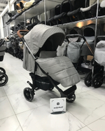Коляска детская MOWBaby "RIDE" RA088 Silver Beige