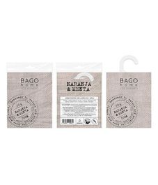 Мята и апельсин, саше ароматическое, Bago home