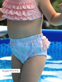 Подгузник трусики для плавания бассейна многоразовый