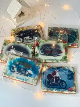 Пряники с логотипом прямоугольник