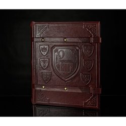 Большая семейная родословная книга "Классика", натуральная кожа