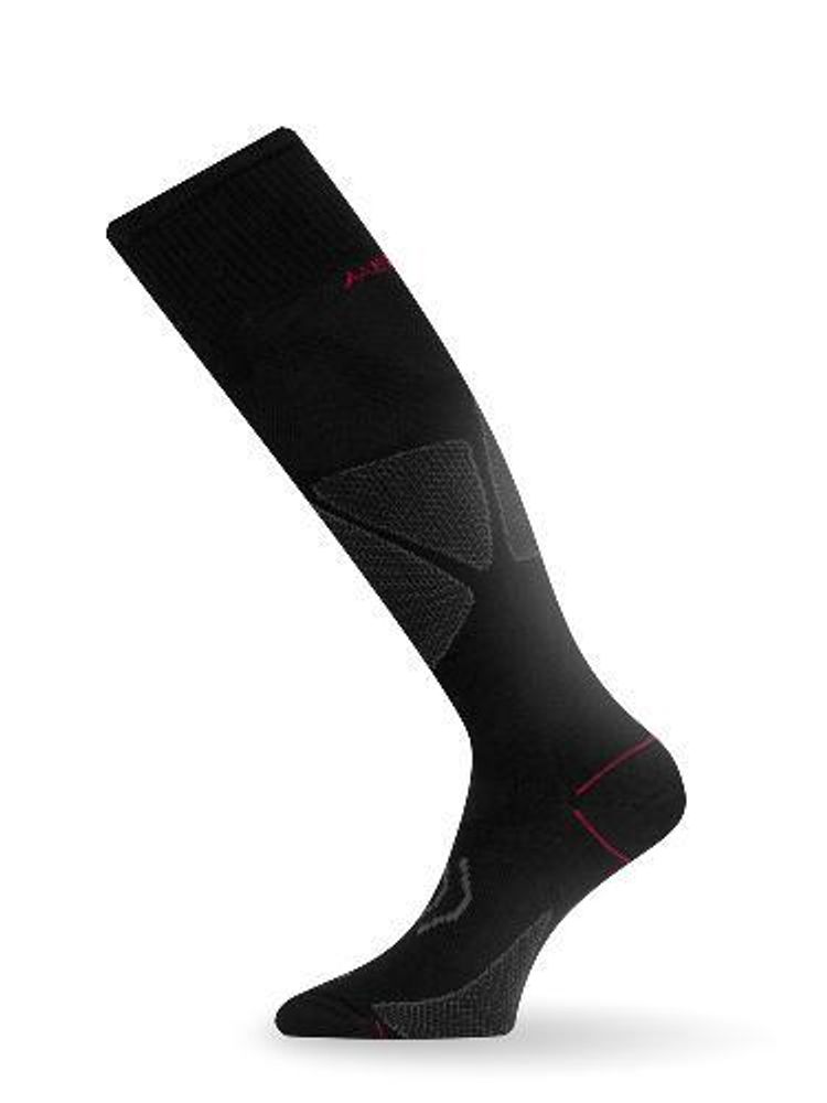 Носки Lasting SWL 903, wool+polyamide, черный, размер XL, SWL903-XL
