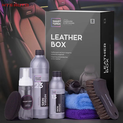 Набор для чистки и защиты кожаных изделий SMART LEATHER BOX