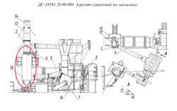 ДС-185 27.00.000Ч Агрегат мокрой газоочистки