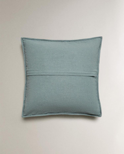 ZARA HOME ДЕТСКАЯ ОДНОТОННАЯ НАВОЛОЧКА, СИНИЙ