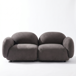 Дизайнерский модульный диван BLOB grey