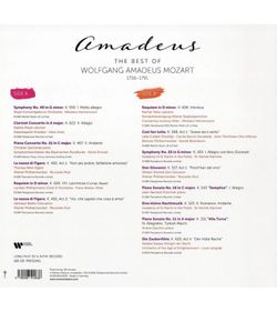 Amadeus. The Best Of Mozart (LP, 180g) Вольфганг Амадей Моцарт. Лучшее. Новая запечатанная виниловая пластинка