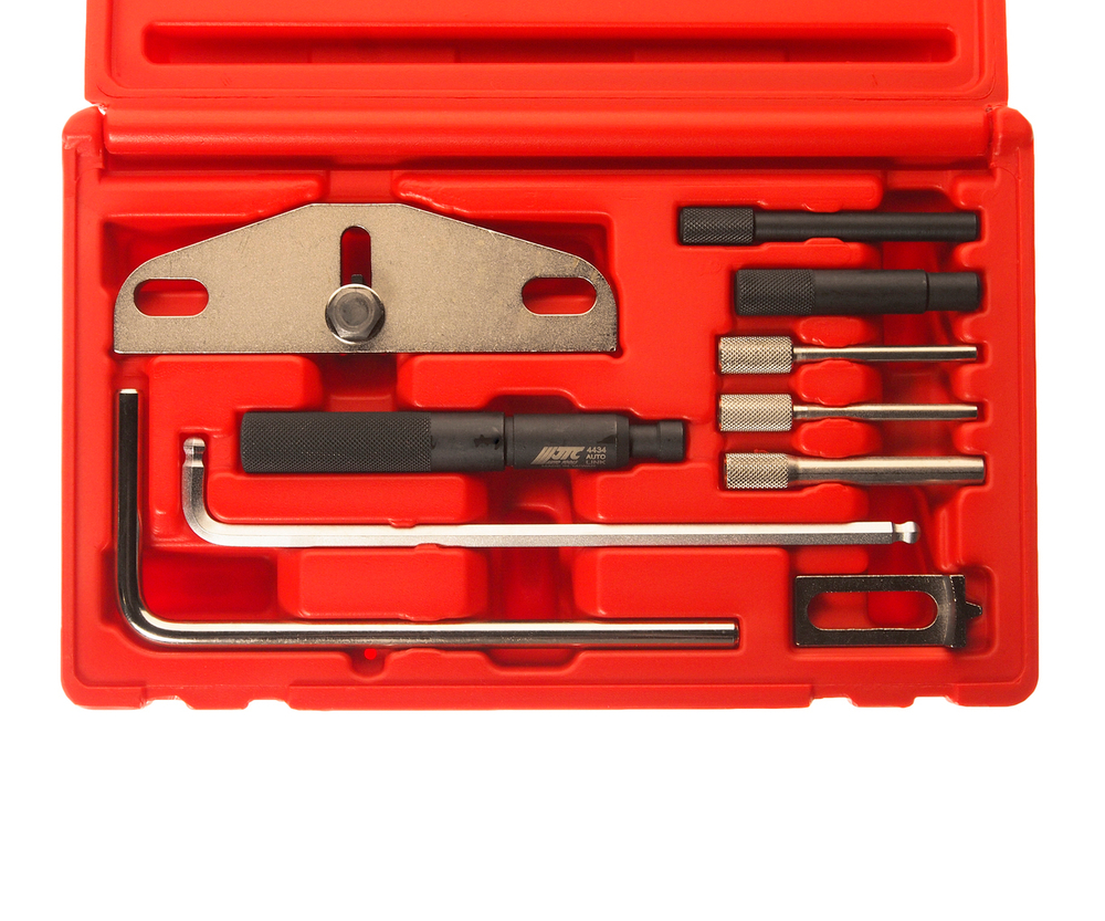 Набор приспособлений для фиксации коленвала и распредвала (VOLVO 1.6,1.9,2.0,2.4L дизель) JTC