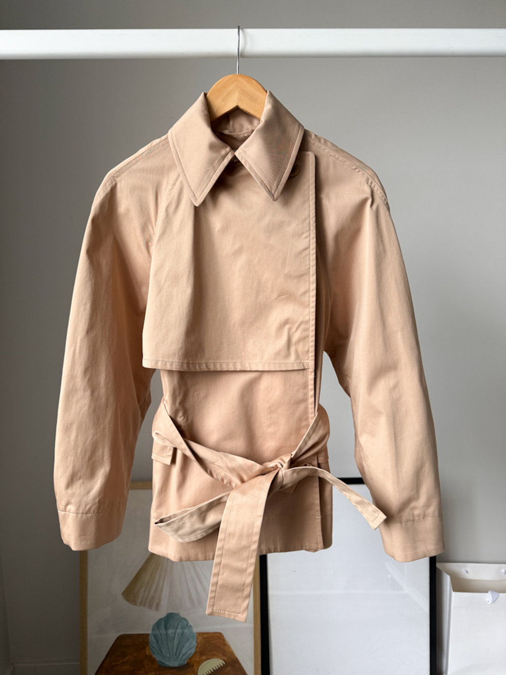 Хлопковый тренч Cos, XS