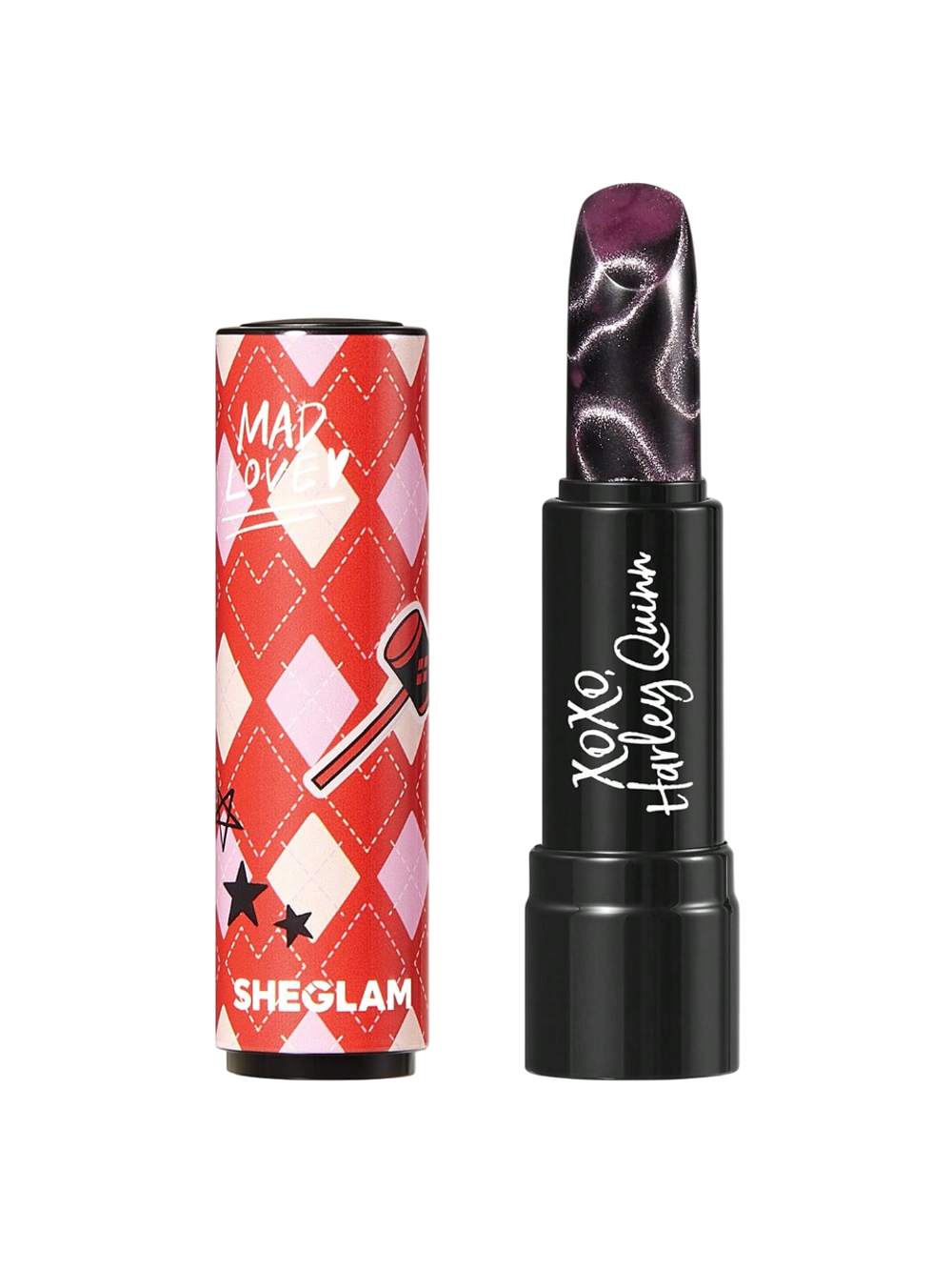 Harley Quinn X SHEGLAM Thrill Seeker Color-Changing Lipstick