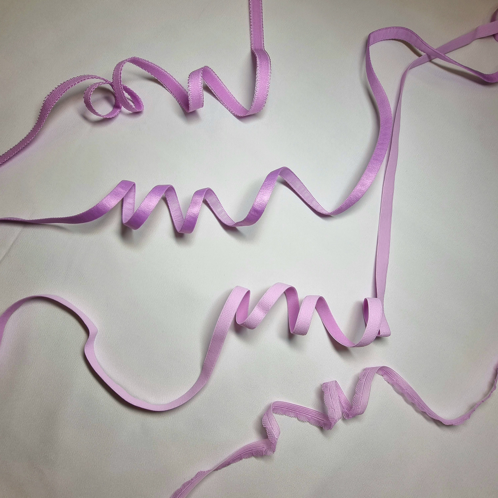 Становая резинка нежная сирень 10 мм