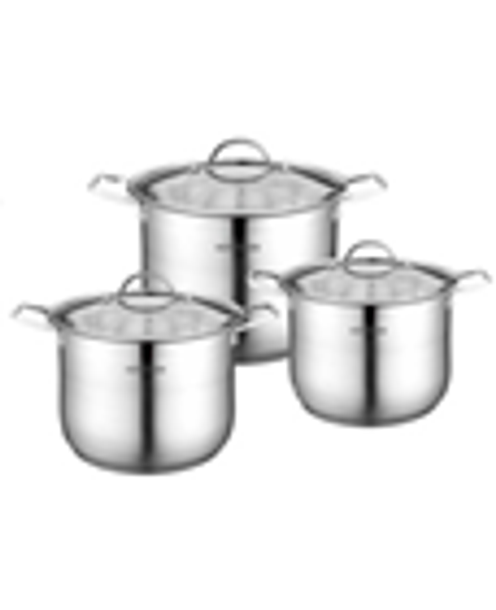 НМ 6679 набор кастрюль, нерж. сталь, 6 предм.( 1 шт.)