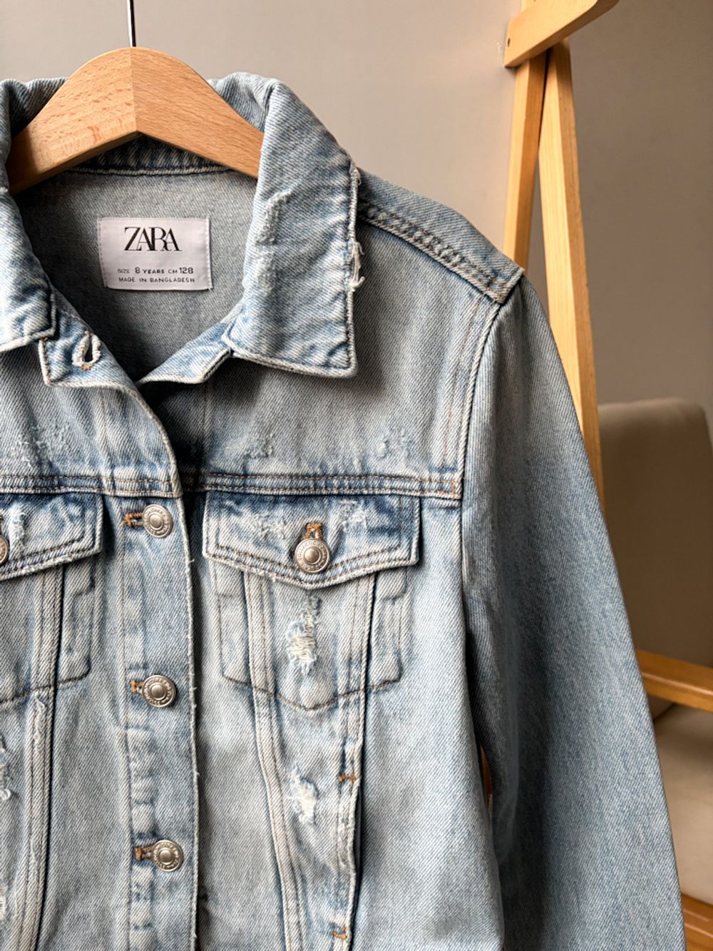 Джинсовая куртка Zara, 128