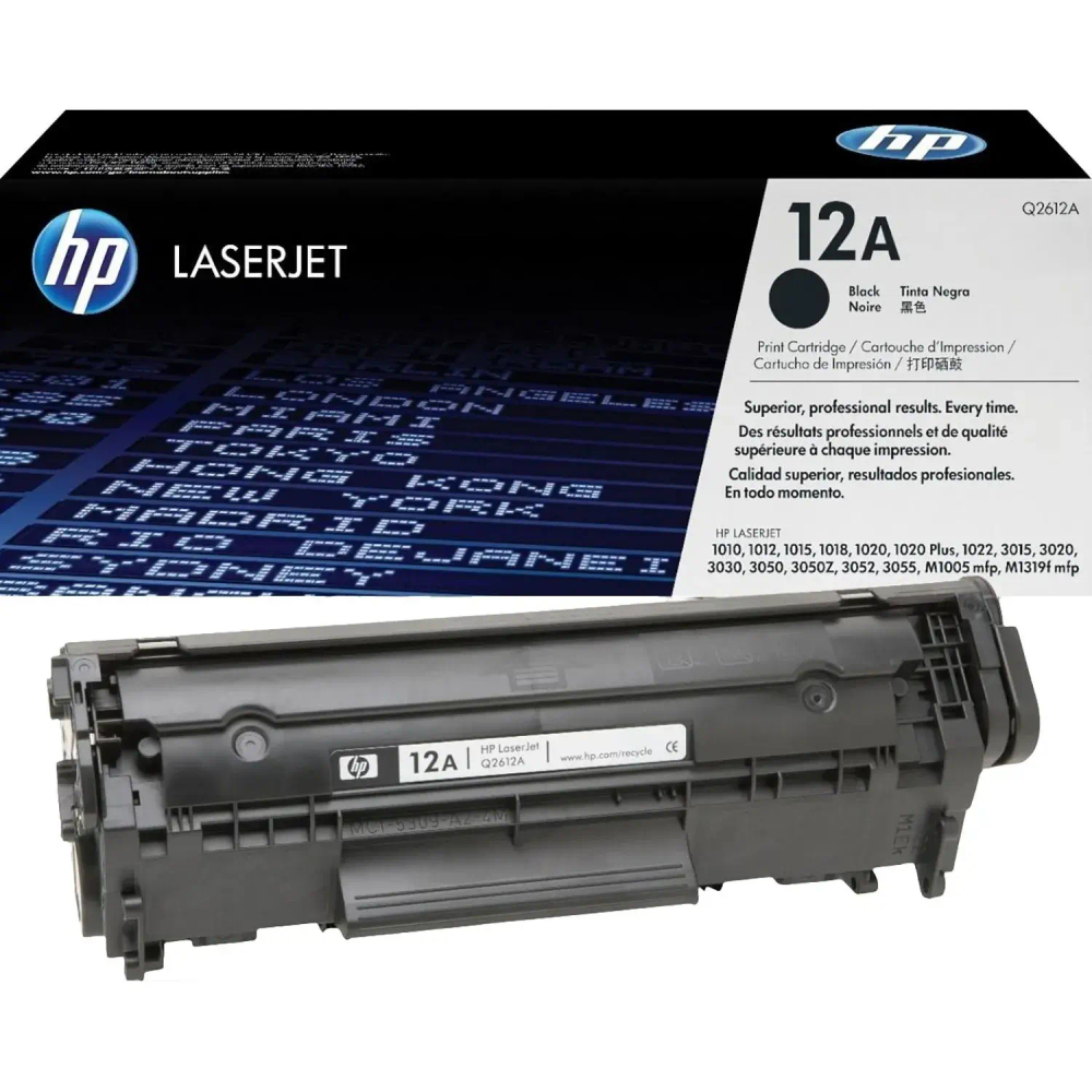 Картридж лазерный HP 12A Q2612A чер. для LJ 1010/1012/1015