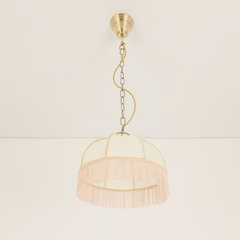 Citilux Базель CL407111 Подвесной светильник с бежевым абажуром