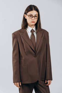 Блейзер с открытой спиной