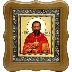 Димитрий Казанский Священномученик. Икона на холсте.