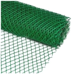 Решетка садовая 20*20 мм 10 м темно-зелёная (аналог 999288)