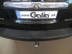 Оцинкованный фаркоп на Chrysler Grand Voyager 2008-2016, в т (без электрики), Galia C071C
