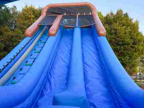 Надувная водная горка «Сказочный лес», 18*4,7*7,5 м