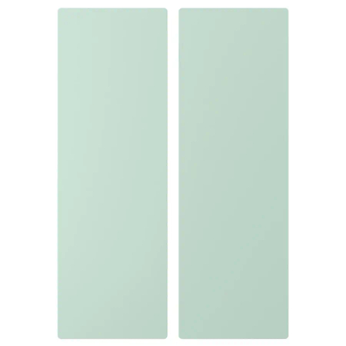 Дверь- SMÅSTAD ИКЕА/СМОСТАД ИКЕА, светло-зеленый, 30х90 см