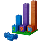LEGO Education: Математический поезд Duplo 45008 — Math Train for Count and Basic Addition and Subtraction — Лего Дупло Эдукейшн Образование