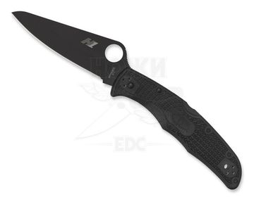 Складной нож Spyderco Pacific Salt 2 91PBBK2 c клинком из стали H1, рукоять FRN