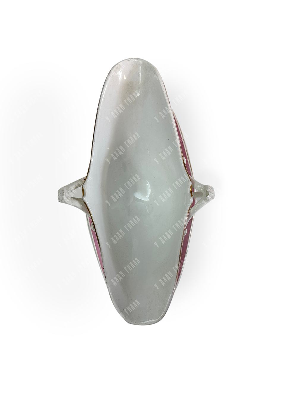 Соусник фарфоровый. Гарднеровский фарфоровый завод, с. Вербилки. 1870–1880-е. Россия.