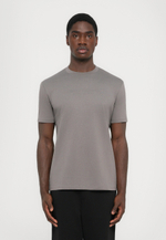 Armani Exchange T-SHIRT REGULAR FIT - Футболка с принтом - Серый