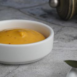 Соусник 40 мл d 7,1 см h2 см круглый белый фарфор P.L. Proff Cuisine [6]